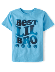 Boys Best Lil Bro Graphic Tee