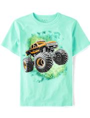 Boys Monster Truck Graphic Tee