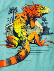 Boys Iguana Graphic Tee