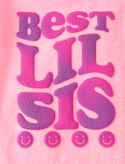Baby Girls Best Lil Sis Graphic Bodysuit