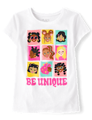 Girls Proud To Be Me Graphic Tee