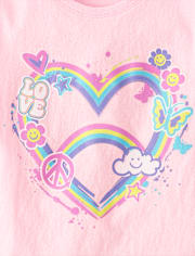 Girls Positivity Graphic Tee 4-Pack