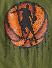 Boys Basketball Graphic Tee
