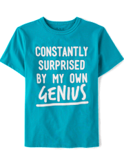 T-shirt graphique Genius pour garçon