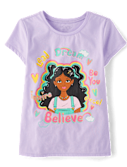 Girls Believe Girl Graphic Tee
