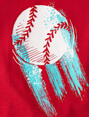 Baby And Toddler Boys Baseball Graphic Tee