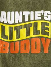 Baby And Toddler Boys Auntie's Buddy Graphic Tee