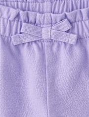 Toddler Girls Butterfly Paperbag Waist Shorts 3-Pack
