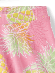 Lot de 2 jupes-shorts imprimées pour petites filles