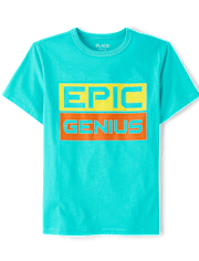 Boys Epic Genius Graphic Tee