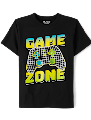 T-shirt Game Zone imprimé garçon