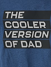 Boys Cooler Version Of Dad Graphic Tee