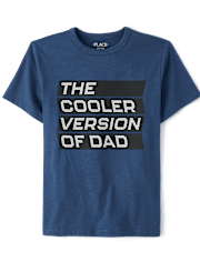 Boys Cooler Version Of Dad Graphic Tee