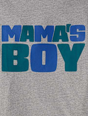 Boys Mama's Boy Graphic Tee