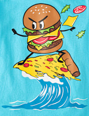 T-shirt imprimé Burger Surf pour garçon