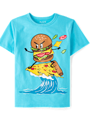 T-shirt imprimé Burger Surf pour garçon
