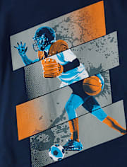 T-shirt graphique de sport pour garçon