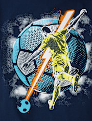 Boys Soccer Graphic Tee