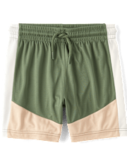 Boys Colorblock Performance Basketball Shorts