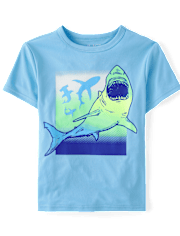 Boys Graphic Performance Top