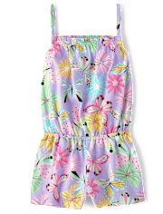 Baby And Toddler Girls Butterfly Romper