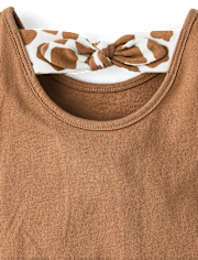 Toddler Girls Giraffe 2-Piece Set