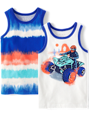 Boys Ombre Tank Top 2-Pack