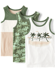 Boys Beach Tank Top 3-Pack