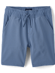 Boys Quick Dry Pull On Jogger Shorts