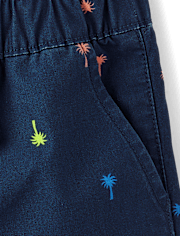 Baby And Toddler Boys Print Pull On Jogger Shorts