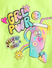 Girls Grl Pwr Graphic Tee