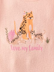 Lot de 5 bodies léopard pour bébé fille