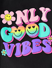 Girls Good Vibes Pajamas