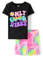 Girls Good Vibes Pajamas