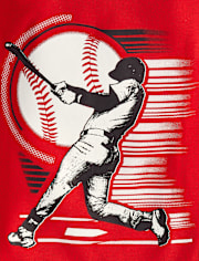 Boys Baseball Snug Fit Cotton Pajamas