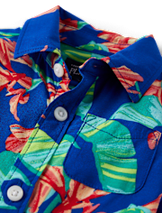 Baby Boys Matching Family Tropical 2-Piece Outfit Set