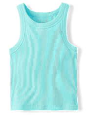 Girls Ribbed Tank Top