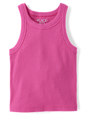 Girls Ribbed Tank Top