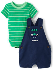Baby Boys Dino 2-Piece Playwear Set