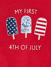 Baby First Fourth Of July 2-Piece Playwear Set