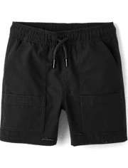 Boys Quick Dry Breathable Pull On Jogger Shorts