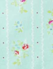 Girls Floral Tiered Tank Top