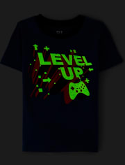 Pyjama en coton ajusté Glow Gamer pour garçon