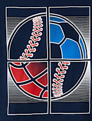Boys Sports Graphic Tee 4-Pack