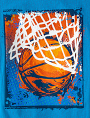 Boys Basketball Graphic Tee