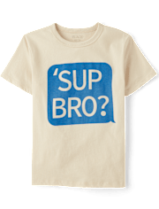 T-shirt graphique « Mec » pour garçon