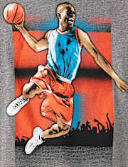 Boys Basketball Player Graphic Tee