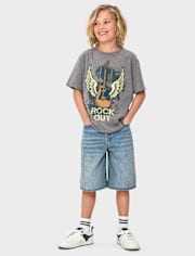 Boys Guitar Graphic Tee