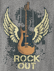 Boys Guitar Graphic Tee