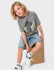 Boys Guitar Graphic Tee